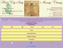 Tablet Screenshot of heal-thy-body.com